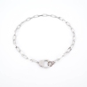 Hook silver necklace - Zag Bijoux