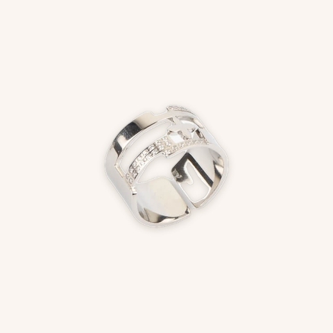 Luxor silver ring - Zag Bijoux