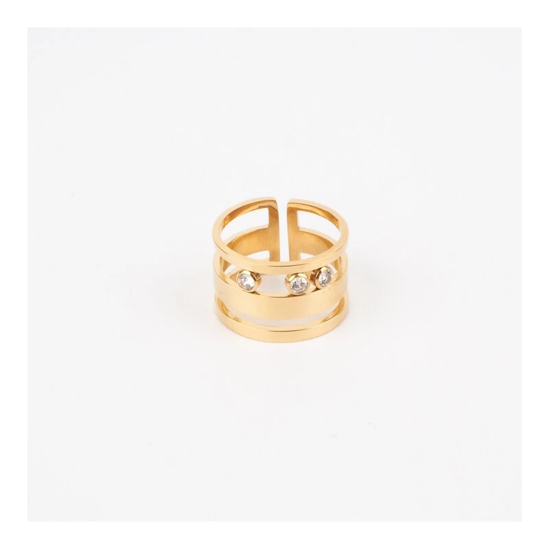 Lancelot gold ring - Zag Bijoux