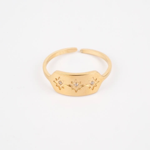 Lassie gold ring - Zag Bijoux