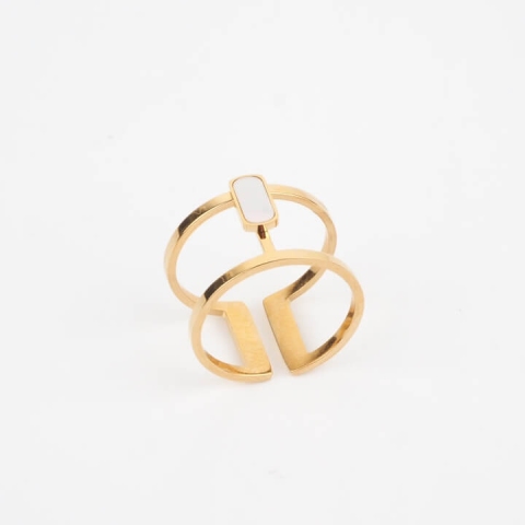 Cesar gold ring - Zag Bijoux