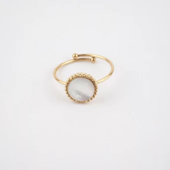 Pompadour gold ring - Zag Bijoux