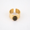 London green gold ring - Zag Bijoux