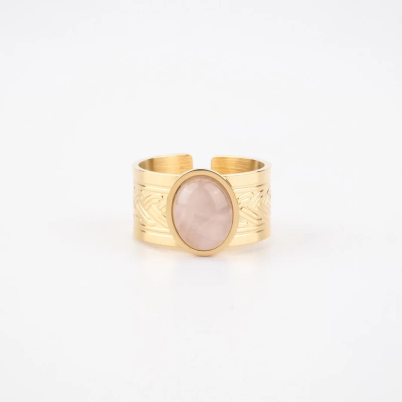 London pink gold ring - Zag Bijoux