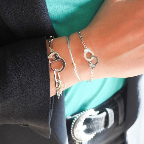 Vanessa silver bracelet - Zag Bijoux