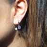 Boucles d'oreilles créoles Light en acier - Zag Bijoux