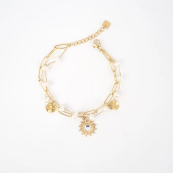 Siloe white gold bracelet - Bohm Paris