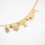 Sante Fe gold necklace - Gas bijoux