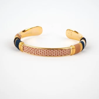 Massai gold bangle bracelet - Gas bijoux
