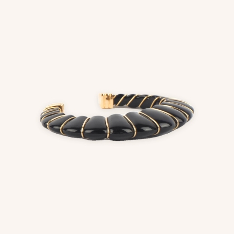 Bracelet jonc Cyclade or - Gas bijoux