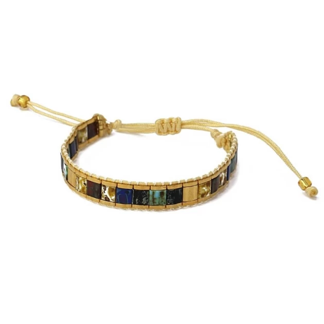 Lima blue gold bracelet -...