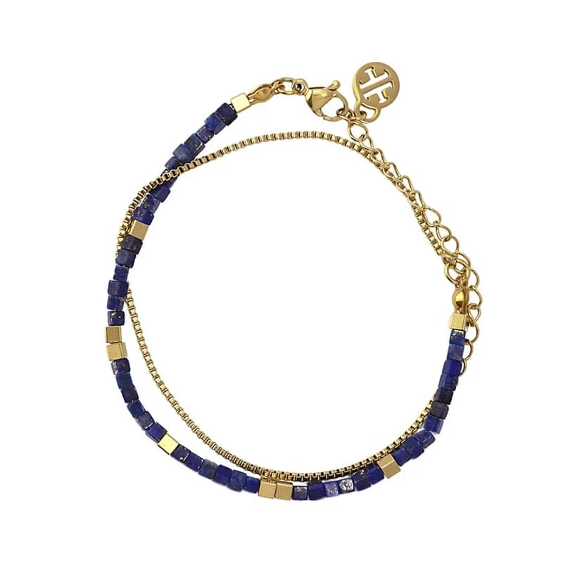 Oregon blue gold bracelet - Anartxy