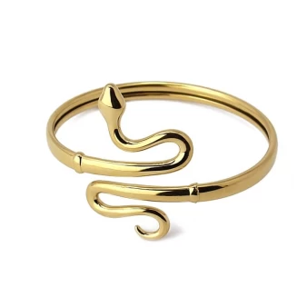 Jakarta gold cuff bracelet - Anartxy