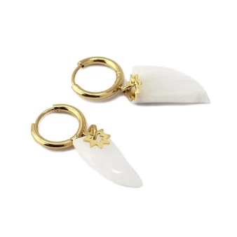 Sydney gold hoop earrings - Anartxy