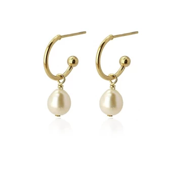 Dakota gold hoop earrings - Anartxy