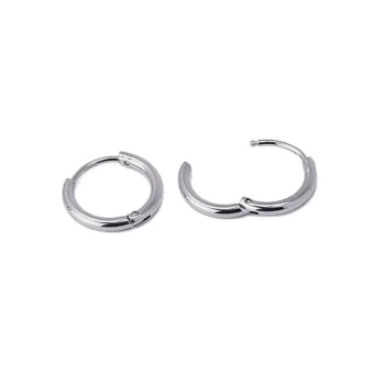 Paris S silver hoop earrings - Anartxy