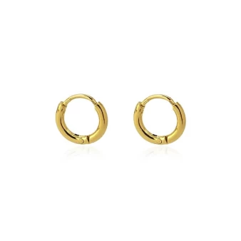 Paris S gold hoop earrings - Anartxy
