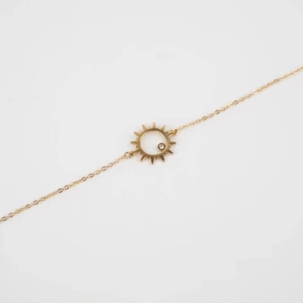 Oursin gold bracelet - Zag Bijoux