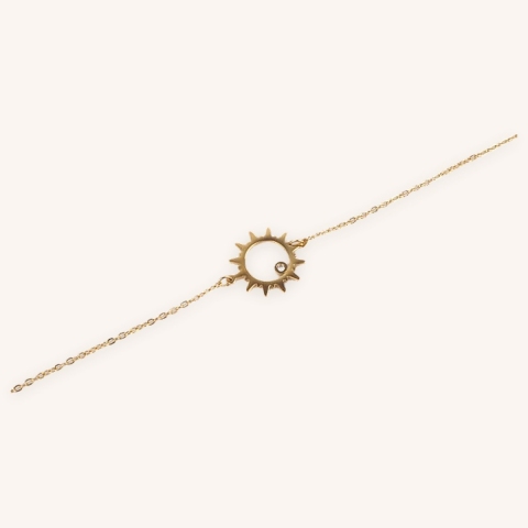 Oursin gold bracelet - Zag Bijoux