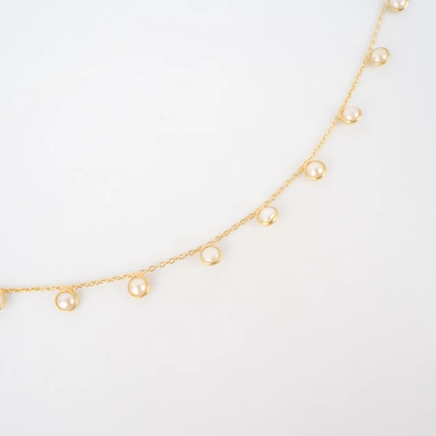 Laetitia gold necklace -...