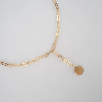 Collar Laure bañado en oro - By164 Paris