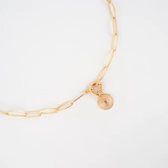 Collar Clarisse bañado en oro - By164 Paris