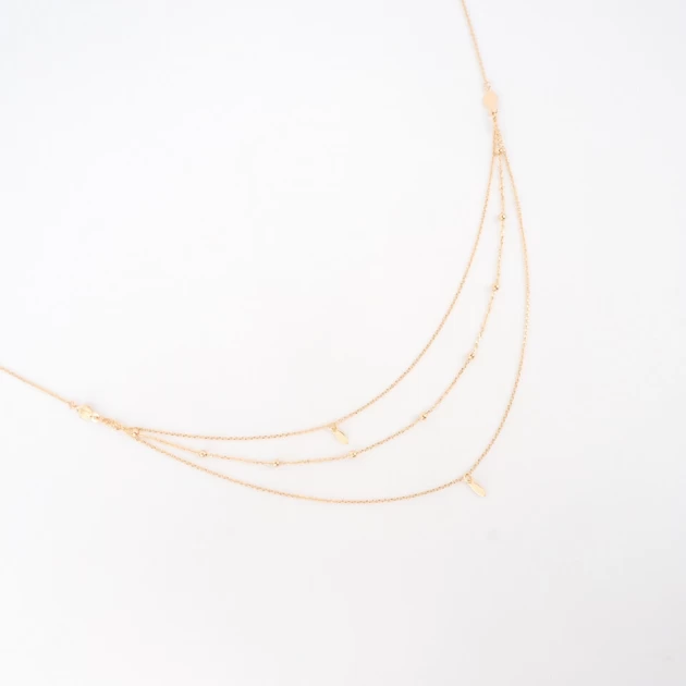 Astrid gold necklace -...