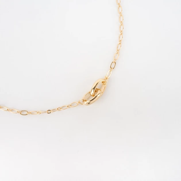 Kat gold necklace - By164...