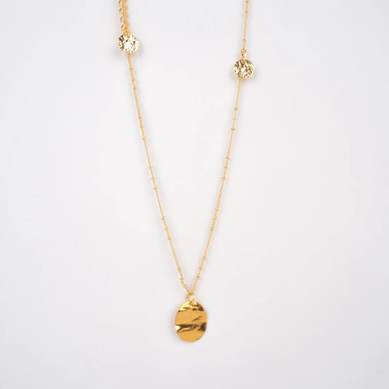 Epic gold long necklace - By164 Paris