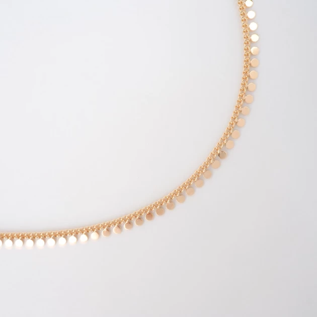 Angelina gold necklace -...