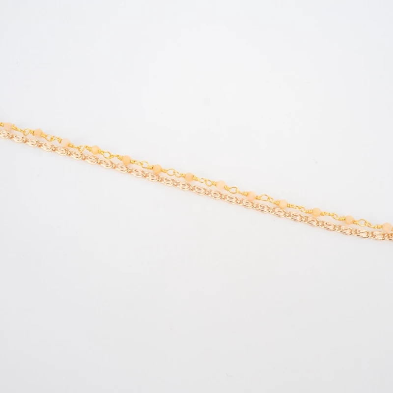 Fanette orange gold bracelet - By164 Paris
