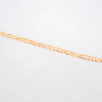 Fanette orange gold bracelet - By164 Paris
