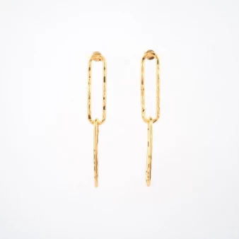 Gaby gold earrings - By164 Paris
