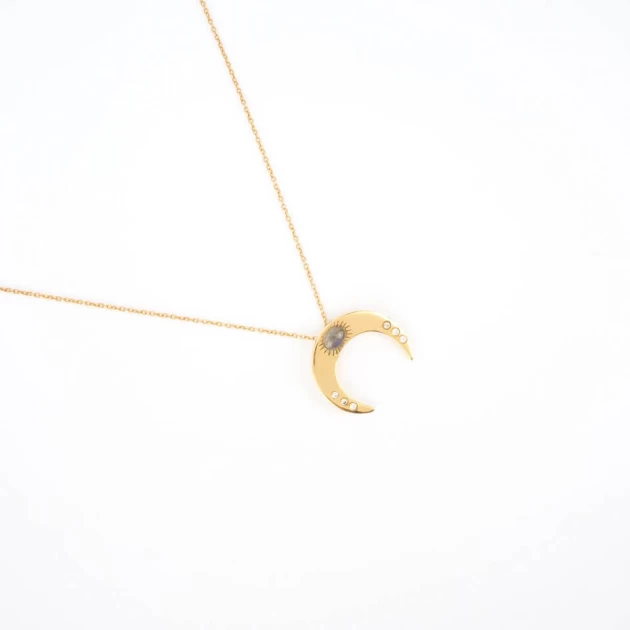 Tara gold necklace - LuckyTeam
