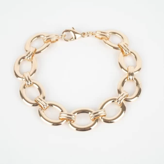 Bracelet Clarina en plaqué or - Pomme Cannelle