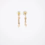 Mini Flash gold hoop earrings - Anartxy