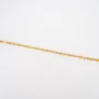 Houston yellow gold bracelet - Anartxy