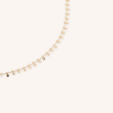 Pepites gold necklace - Pomme Cannelle