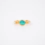 Turquoise chic ethnic ring PM gold plated - Canyon