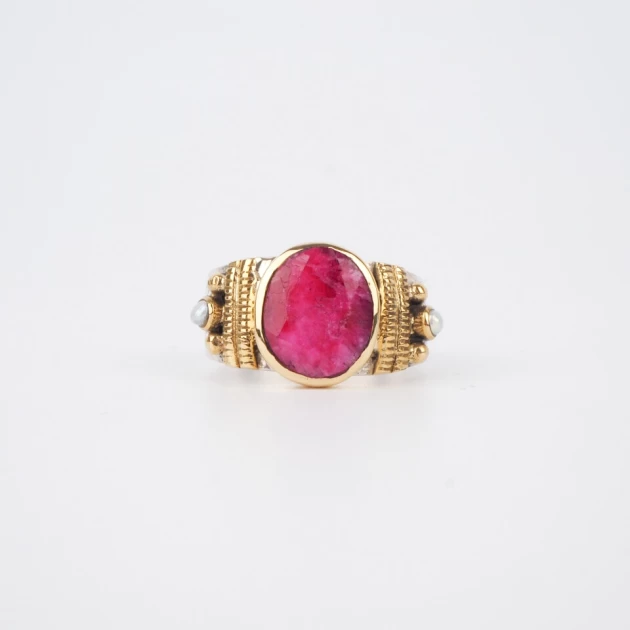 Ethnic chic Indian ruby MM...