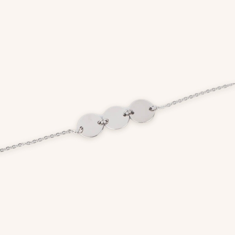 Pastilles silver bracelet - Zag Bijoux