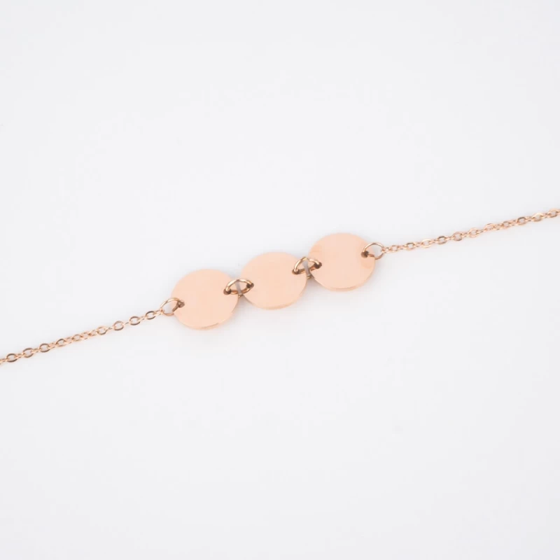 Pastilles rose gold bracelet - Zag Bijoux