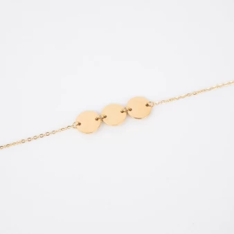 Pastilles gold bracelet - Zag Bijoux