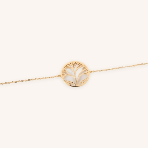 Tree of life gold bracelet - Zag Bijoux