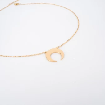 Collier Luna en doré - Zag Bijoux