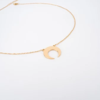 Luna gold necklace - Zag Bijoux