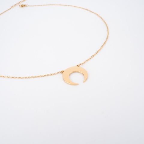 Collier Luna en doré - Zag Bijoux
