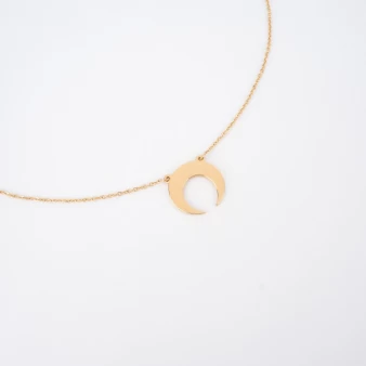 Luna gold necklace - Zag Bijoux