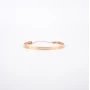 Sparkle chained rose gold bangle - Zag Bijoux