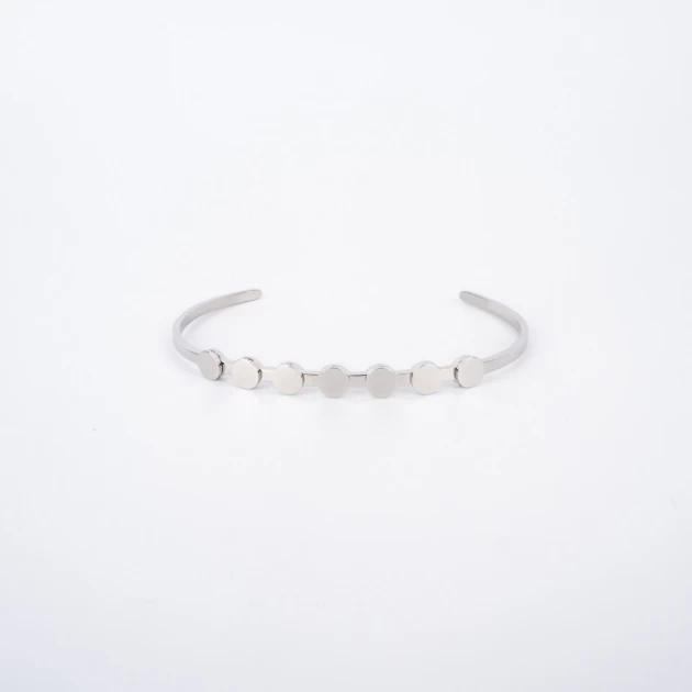 Pastilles silver bangle...